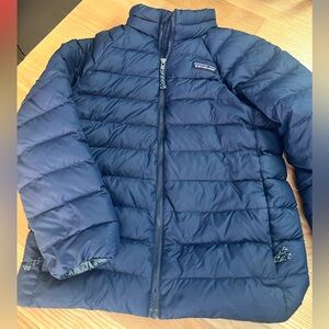 Patagonia Kids' Navy Puffer Jacket size S